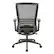Alt View 12. Office Star Products - Vertical Mesh Back Chair with Fabric Seat - Black Frame/Black Linen.