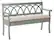 Angle. OSP Home Furnishings - Coventry Storage Bench in Antique Sage Frame and Beige Seat Cushion K/D - Sage.