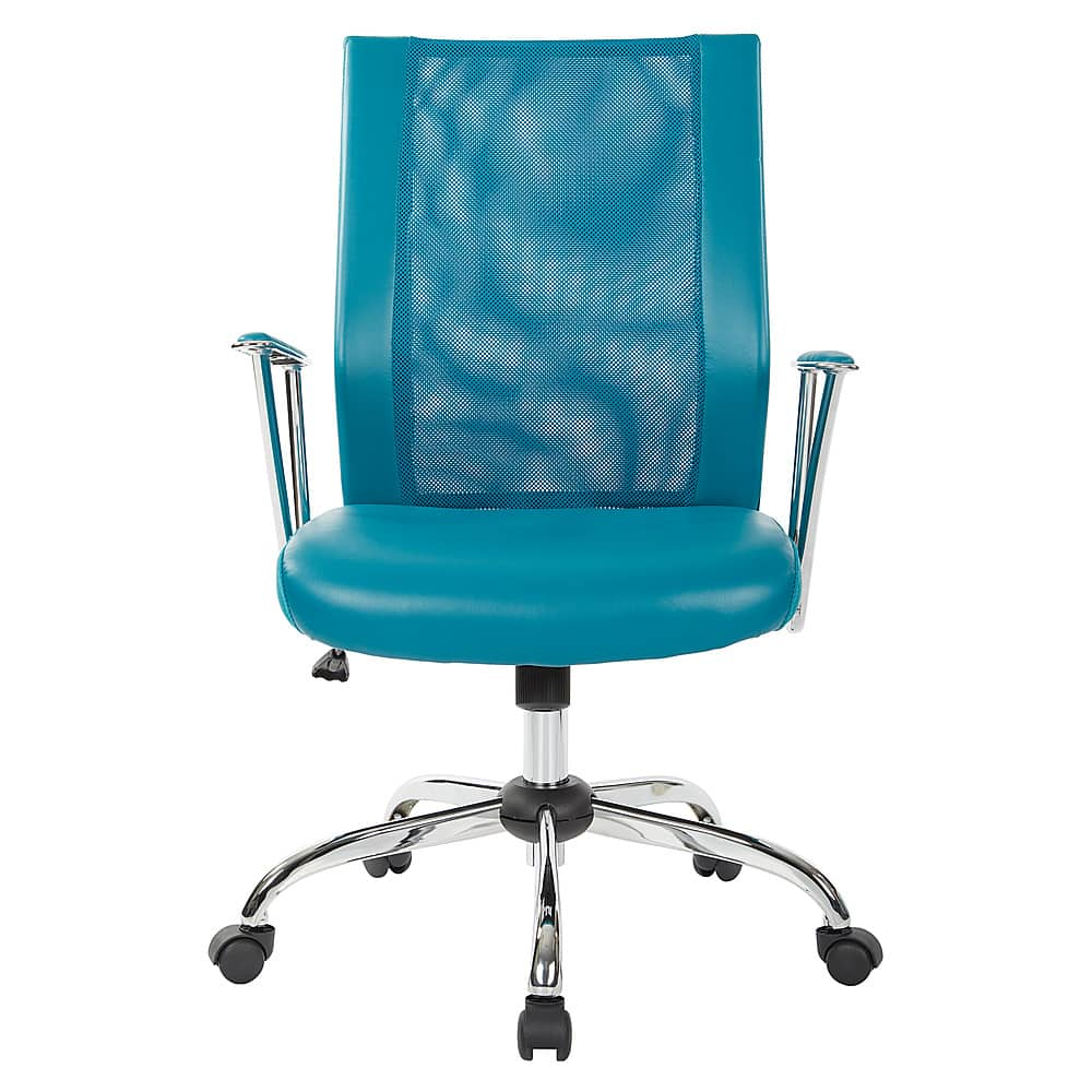 Best Buy: OSP Home Furnishings Bridgeway Office Chair With Woven Mesh ...