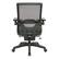 Alt View 12. Office Star Products - Manager's Chair with Breathable Mesh Back and Charcoal Fabric Seat with Black Nylon Base. - Charcoal.