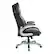Left. Office Star Products - Executive High Back Chair with Black Bonded Leather and Flip Arms - Black.