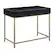 Alt View 13. OSP Home Furnishings - Modern Life Desk in Black Finish With Gold Metal Legs - Black.