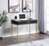 Alt View Zoom 16. OSP Home Furnishings - Modern Life Desk Finish With Gold Metal Legs - Black.