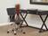 Alt View 12. OSP Home Furnishings - Dorado Office Chair in Black Vinyl and Chrome Finish - Black.