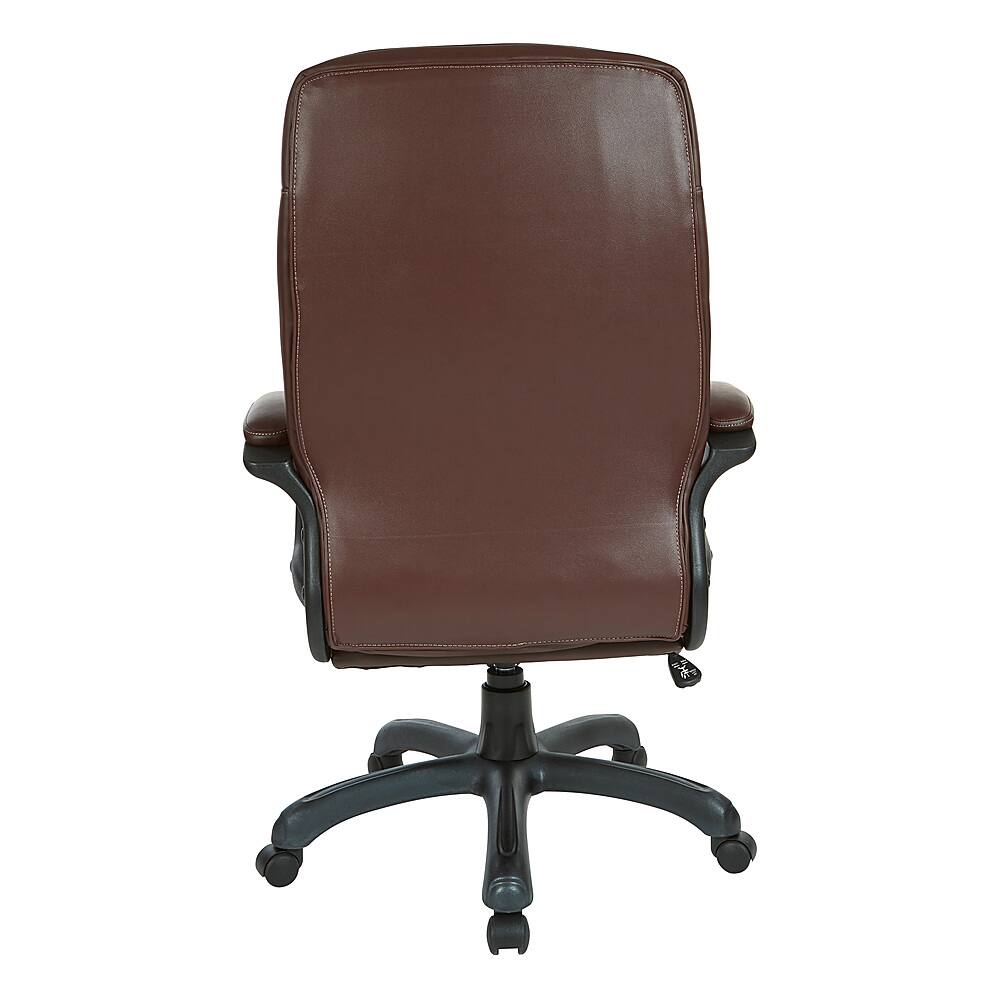 Office star back discount executive faux leather chair