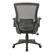 Alt View 12. Office Star Products - Screen Back Manager's Chair in Black Mesh Seat with PU Padded Flip Arms with Silver Accents - Black.