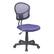 Angle. OSP Home Furnishings - Mesh Task Chair - Purple.