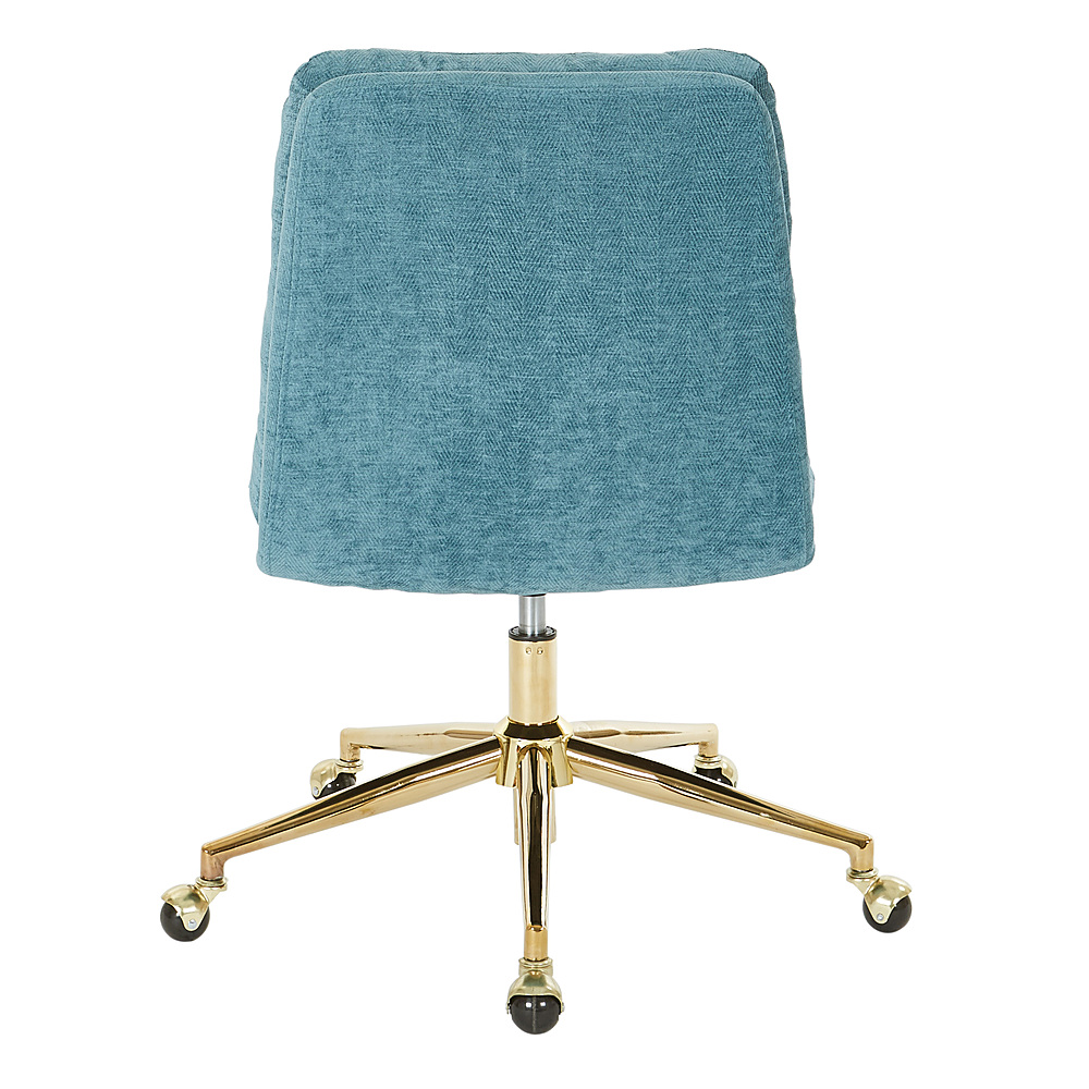 Best Buy: OSP Home Furnishings Legacy Office Chair in Fabric with Gold ...