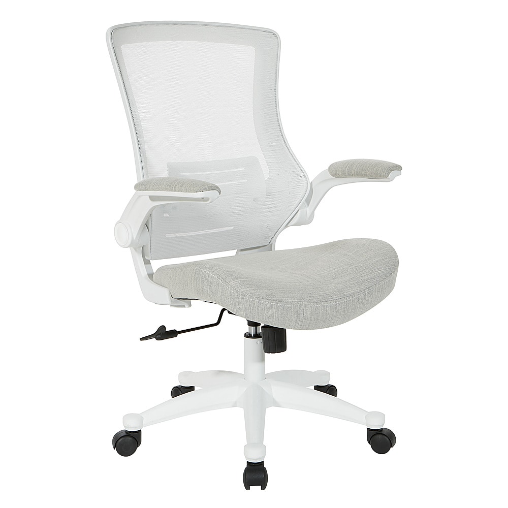 Office Star Products – White Screen Back Manager’s Chair – Linen Stone Sansujyuku sansujyuku.com