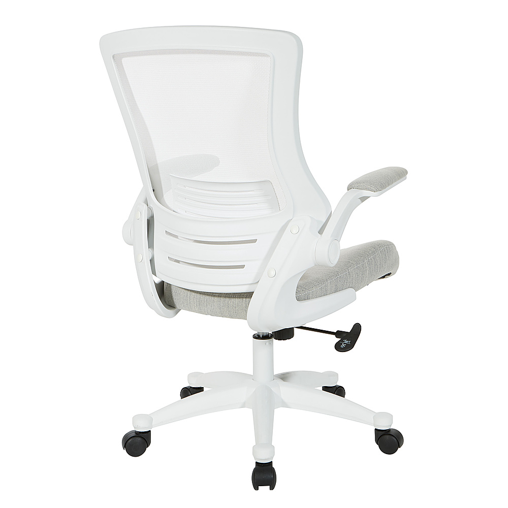 Office Star Products - White Screen Back Manager's Chair in Fabric - Linen  Stone