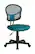 Angle. OSP Home Furnishings - Mesh Task Chair - Blue.