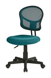 OSP Home Furnishings - Mesh Task Chair - Blue - Front_Zoom