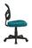 Left. OSP Home Furnishings - Mesh Task Chair - Blue.