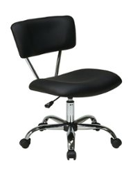 OSP Home Furnishings - Vista Task Office Chair - Black - Angle_Zoom