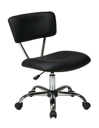 Angle. OSP Home Furnishings - Vista Task Office Chair - Black.