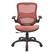 Front. Office Star Products - Mesh Seat and Back Manager’s Chair in Red Mesh - Red.
