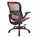 Alt View 11. Office Star Products - Mesh Seat and Back Manager’s Chair in Red Mesh - Red.