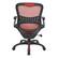 Alt View 12. Office Star Products - Mesh Seat and Back Manager’s Chair in Red Mesh - Red.