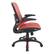 Left. Office Star Products - Mesh Seat and Back Manager’s Chair in Red Mesh - Red.