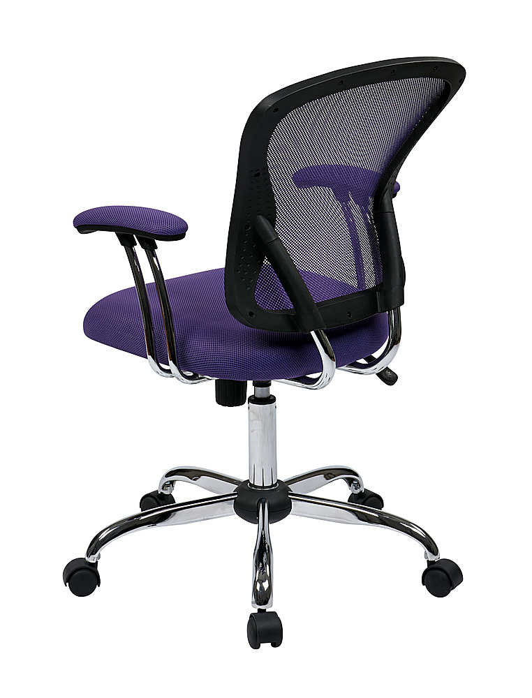 OSP Home Furnishings Juliana Task Chair with Mesh Fabric Seat Purple  JUL26-512 - Best Buy