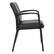 Left. Office Star Products - Guest Chair - Black Frame/Black Faux Leather.