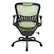Alt View 12. Office Star Products - Mesh Seat and Back Manager’s Chair in Green Mesh - Green.