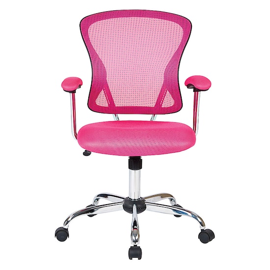 OSP Home Furnishings Juliana Task Chair with Mesh Fabric Seat
