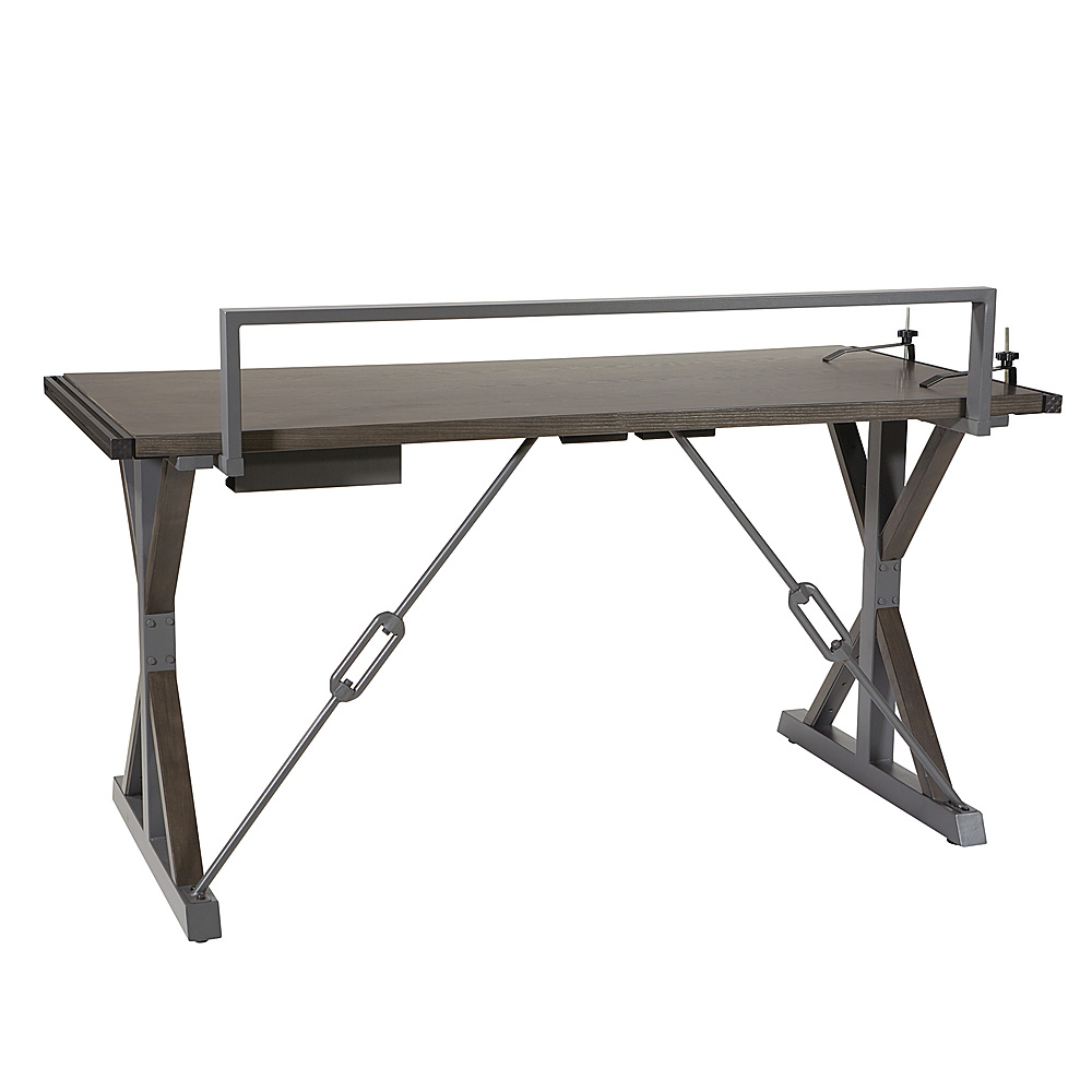 OSP Home Furnishings - Creator Instructable Desk in - Grey