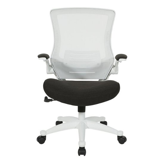 Office Star Products Mesh Seat and Back Manager's Chair in Green Mesh 