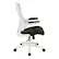 Left. Office Star Products - White Screen Back Manager's Chair - Linen Black.