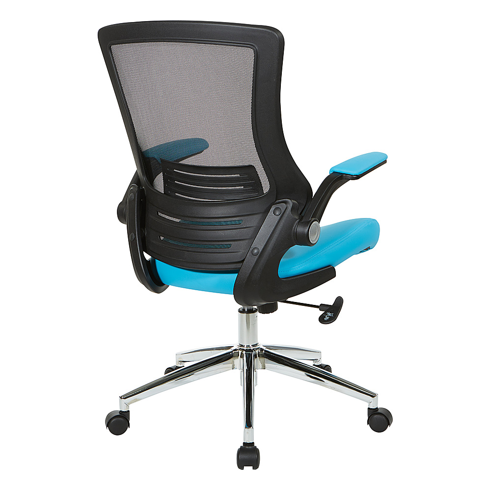Office Star Products Black Screen Back Manager's Chair with Faux