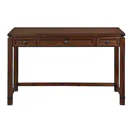 OSP Home Furnishings - Baton Rouge Desk - Brushed Walnut
