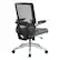 Alt View 11. Office Star Products - Manager's Chair with Breathable Mesh Back and Charcoal Fabric Seat with a Silver Base. - Charcoal.