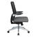 Left. Office Star Products - Manager's Chair with Breathable Mesh Back and Charcoal Fabric Seat with a Silver Base. - Charcoal.