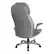 Alt View 11. Office Star Products - Executive High Back Chair with Grey Bonded Leather and Flip Arms - Grey.
