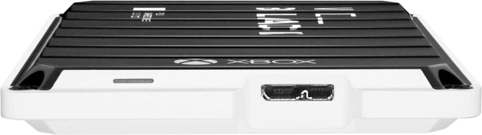 Alt View 12. WD - BLACK P10 Game Drive for Xbox 2TB External USB 3.2 Gen 1 Portable Hard Drive - Black With White Trim.