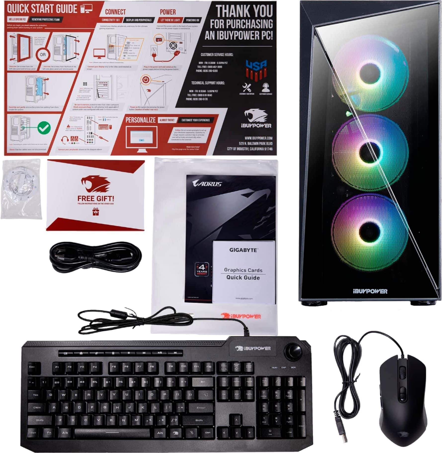 ibuypower gaming desktop trace4mr179a