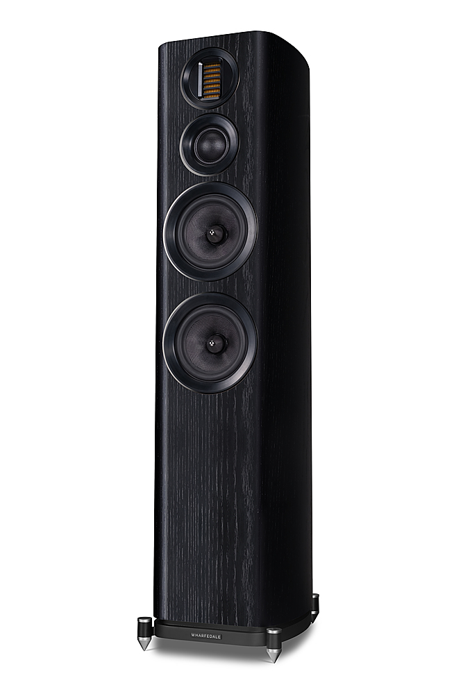 Angle View: Wharfedale - EVO 4.4 Floorstanding Speakers (Pair) - Black Oak