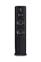 Wharfedale - EVO 4.4 Floorstanding Speakers (Pair) - Black Oak - Front_Zoom