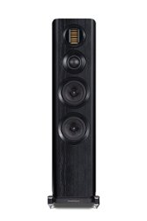 Wharfedale - EVO 4.3 Floorstanding Speakers (Pair) - Black Oak - Front_Zoom