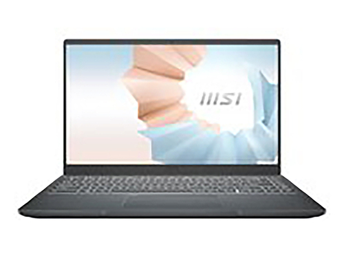 MSI - Modern 14" Laptop - 10th Generation i5-10210U - 8GB Memory - 256GB Solid State Drive - Win10 Pro - Black