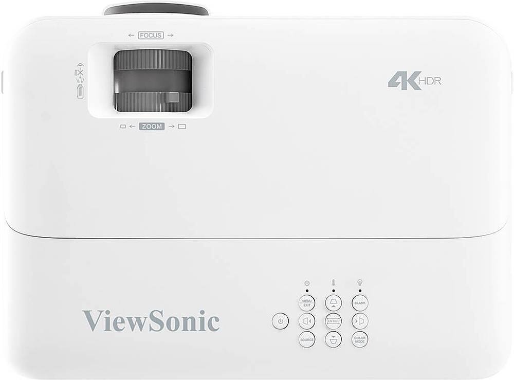 Alt View 10. ViewSonic - PX701-4K Ultra HD DLP Projector with High Dynamic Range - White.