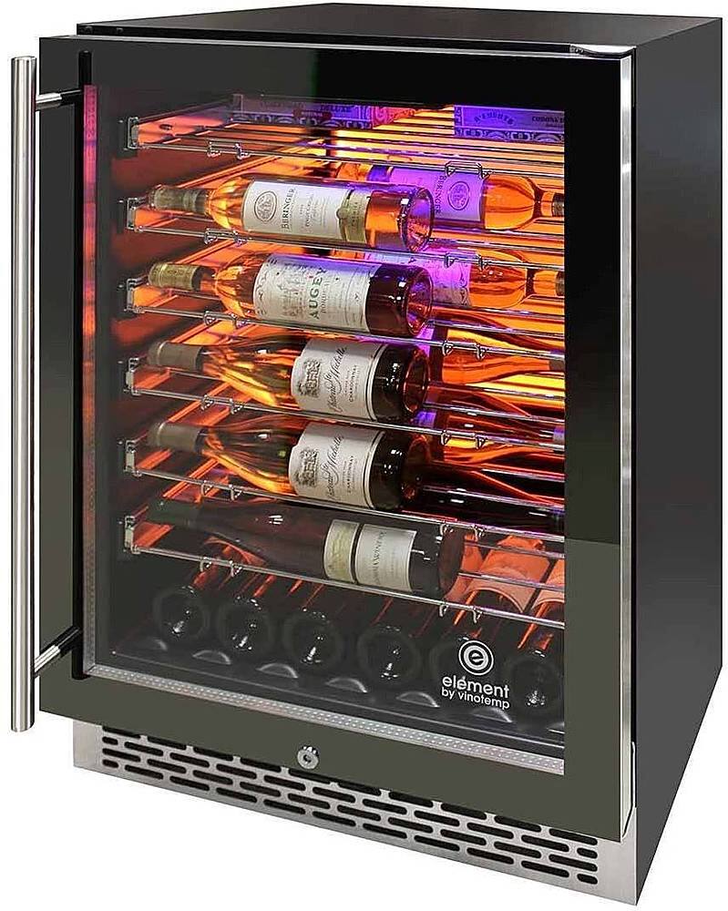 Best Buy Vinotemp Private Reserve Series 41Bottle Wine Cooler Black