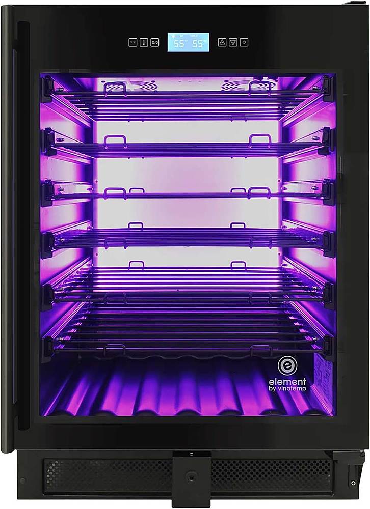 Best Buy Vinotemp 41Bottle Wine Cooler Black ELWCU10302