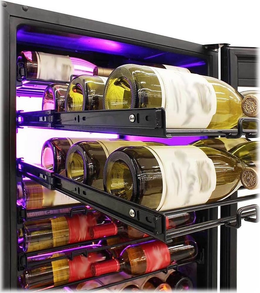 Vinotemp 41Bottle Wine Cooler Black ELWCU10302 Best Buy