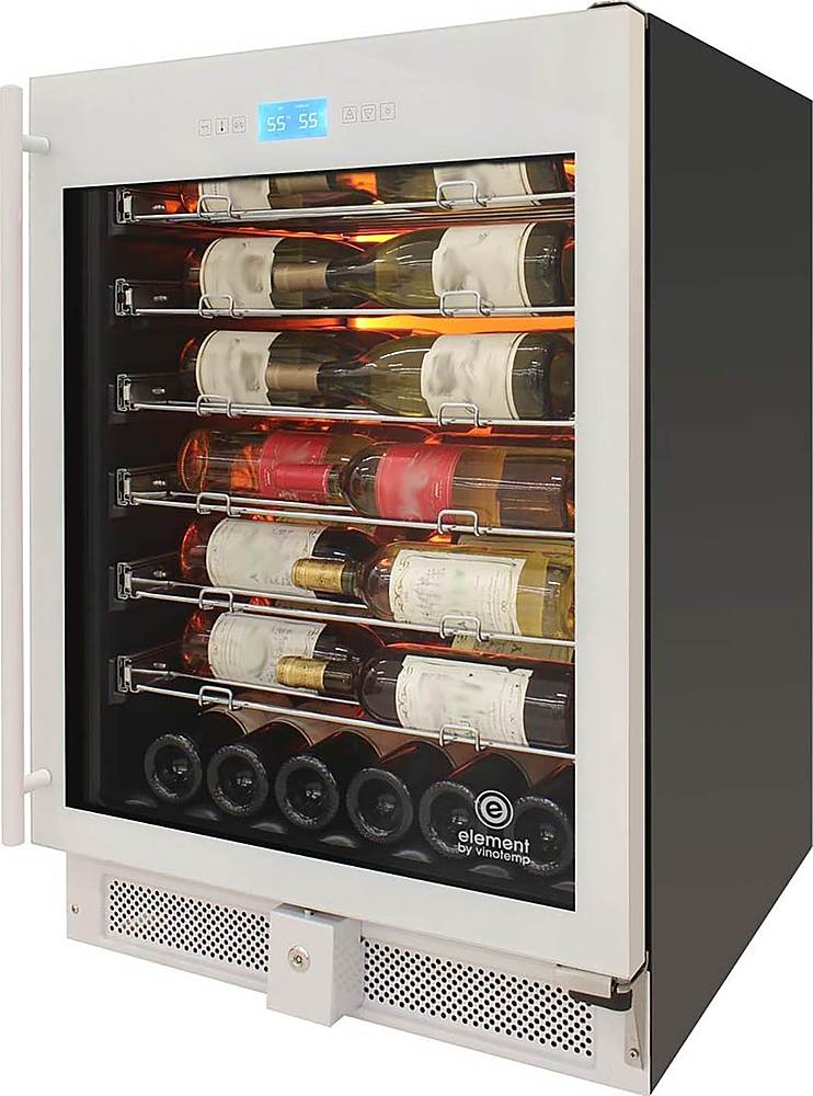 Best Buy Vinotemp 41Bottle Wine Cooler White ELWCU10502