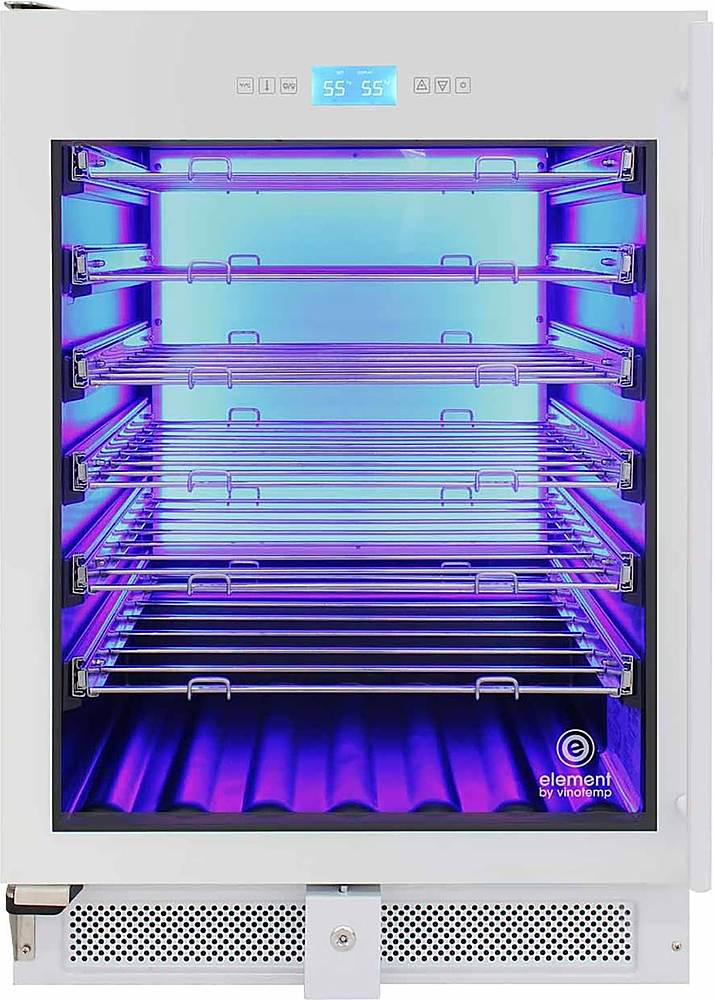 Vinotemp – 41-Bottle Wine Cooler – White