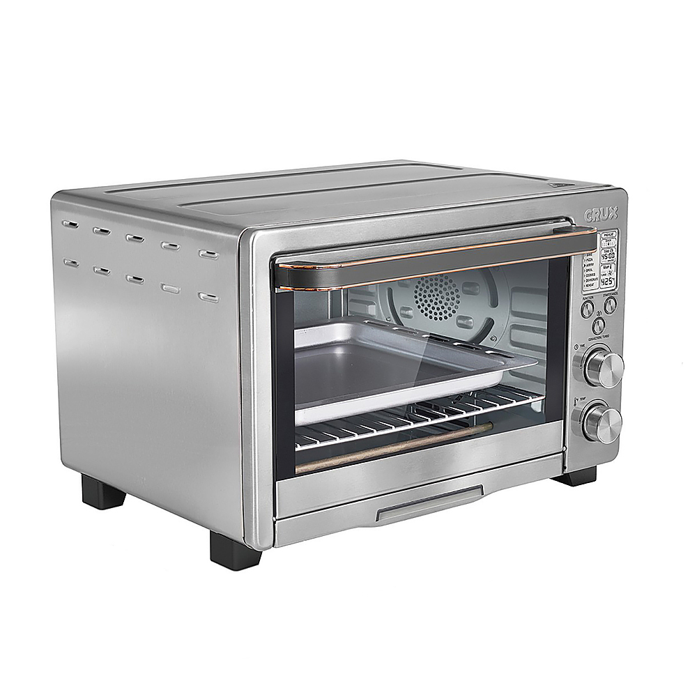 Cooks 6-Slice Brushed Stainless Steel Toaster Oven With Air Fry  22326/22326C, Color: Brushed Stainless - JCPenney