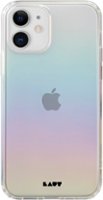 LAUT - Holo Iridescent Shimmering Protective Case for Apple iPhone 12 Mini - Pearl - Front_Zoom