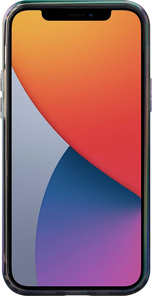 Angle View: LAUT - Holo Iridescent Shimmering Protective Case for Apple iPhone 12 Pro Max - Midnight